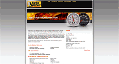 Desktop Screenshot of oem.autometer.com