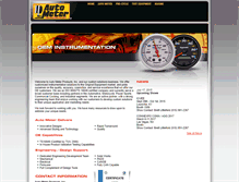 Tablet Screenshot of oem.autometer.com